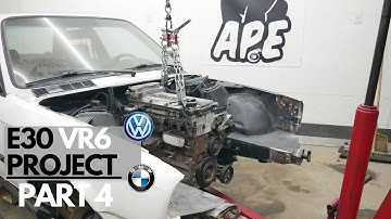 Plans have changed ... R32 engine - E30 VR6 Project part 4