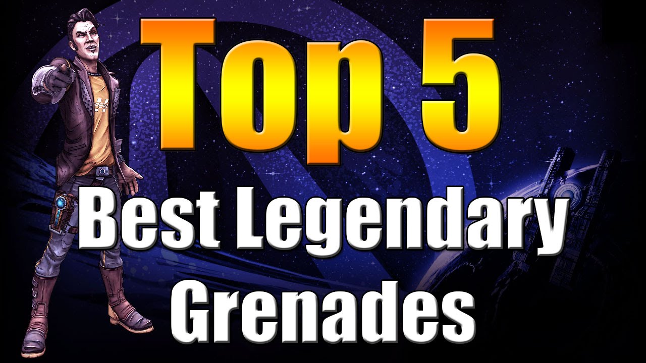 Borderlands | The Pre Sequel | Top 5 | Best Legendary Grenades