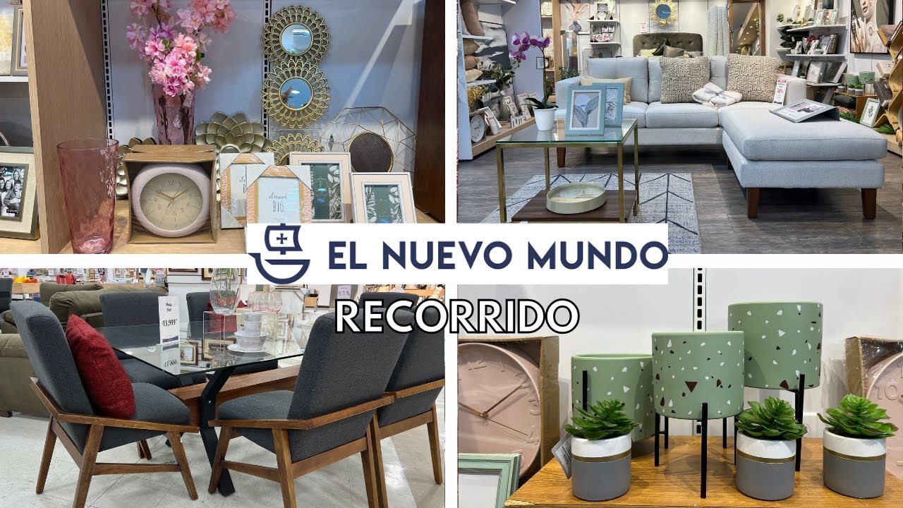 DECORA Y VISTE TU CASA CON NUEVO MUNDO