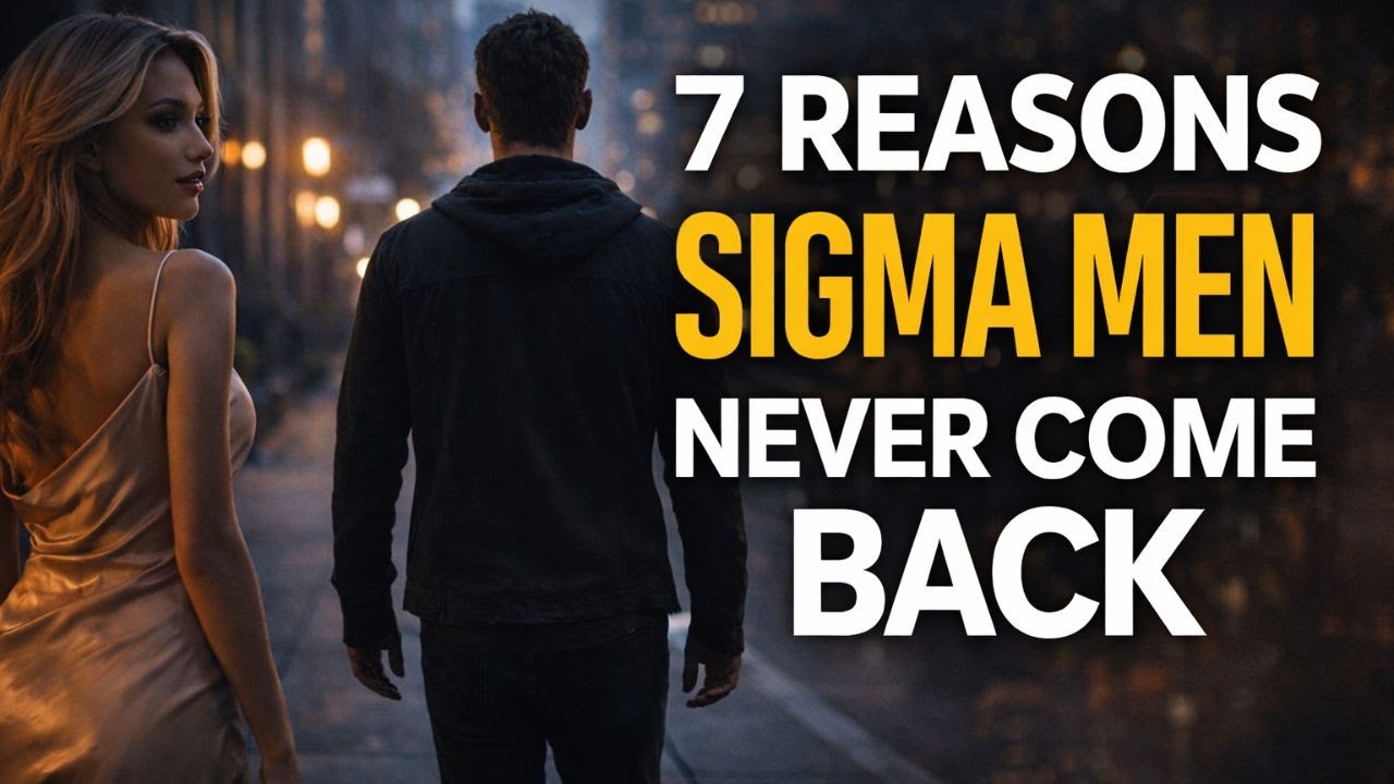 7 Reasons Sigma Men Never Come Back Once They Walk Away