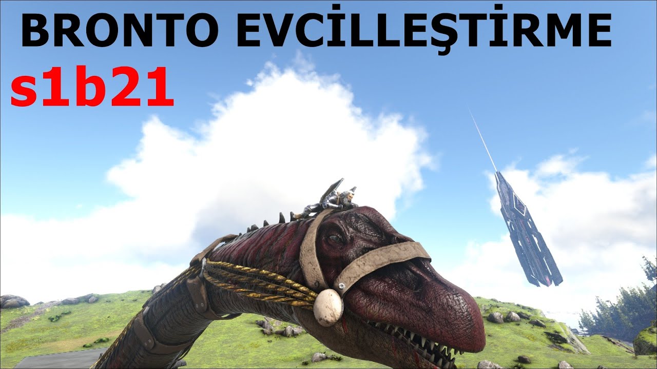 Ark Bronto evcilleştirme I Ark Bronto taming I ARK Survival Evolved