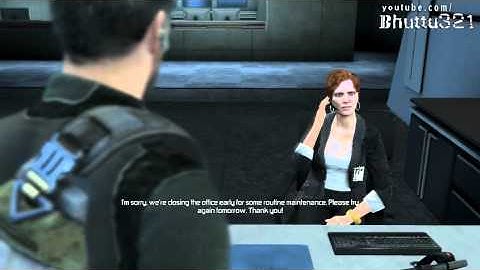 Splinter Cell: Conviction Playthrough Mission 8 Third Echelon HQ Part 1/4 in HD