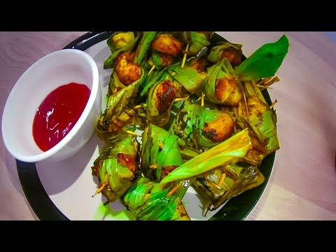 Resepi Ayam Pandan ( Goreng ) sangat mudah rasa dekat 