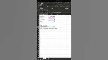 COUPDAYSNC Function #Shorts Excel Tutorial