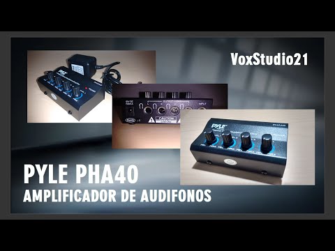 Amplificador de Audifonos PYLE PHA40