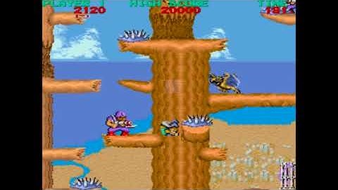 Bionic Commando (Arcade) 1cc Gameplay Sample