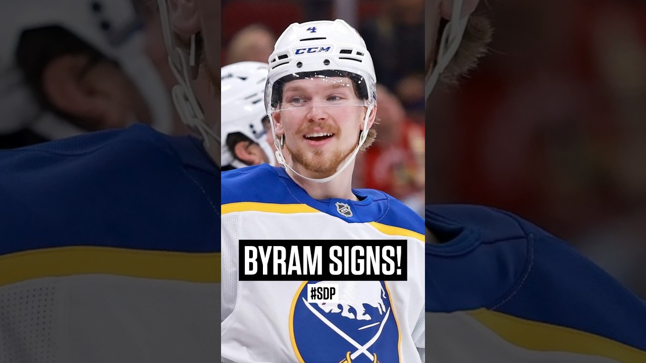 Bo Byram gets BIG money from the Blackhawks! 💰 #SDP