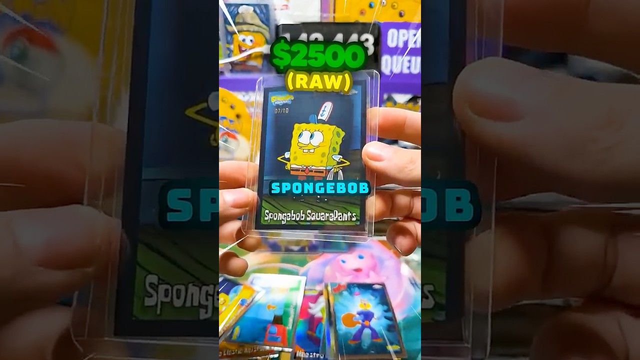 $2,500 SPONGEBOB CARD!!😱🤑