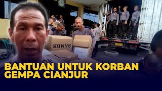 Polda Sumsel Kirim Bantuan Korban Gempa Cianjur