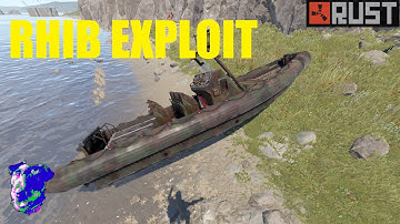 new exploit just dropped (RHIB EXPLOIT) - Rust 2022 Goofy Tricks