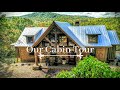 PART 1: OUR HOME TOUR/ WE LIVED IN A CABIN!! BLUE RIDGE MOUNTAINS