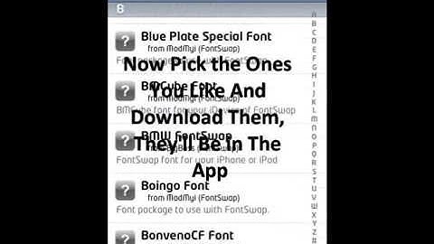 How To Change Your Fonts on iPhone, iPad, & iPod Touch! FontSwap!