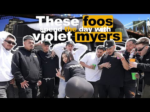 FOOS SPEND A DAY W/ VIOLET MYERS !