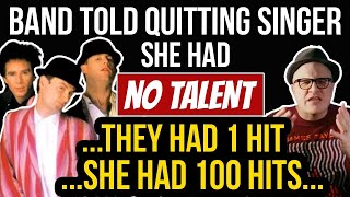 Band Told QUITTING Singer SHE HAD NO TALENT…They Had 1 Hit...She Had 100! | Professor of Rock Wealth