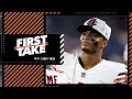 When is the ideal time for Justin Fields to start for the Bears? | First Take