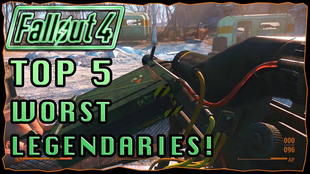 TOP 5 Worst Legendary Weapons! | Fallout 4