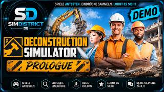 Deconstruction Simulator - Prologue (DEMO) #02 - Erste Eindrücke und lohnt sich das