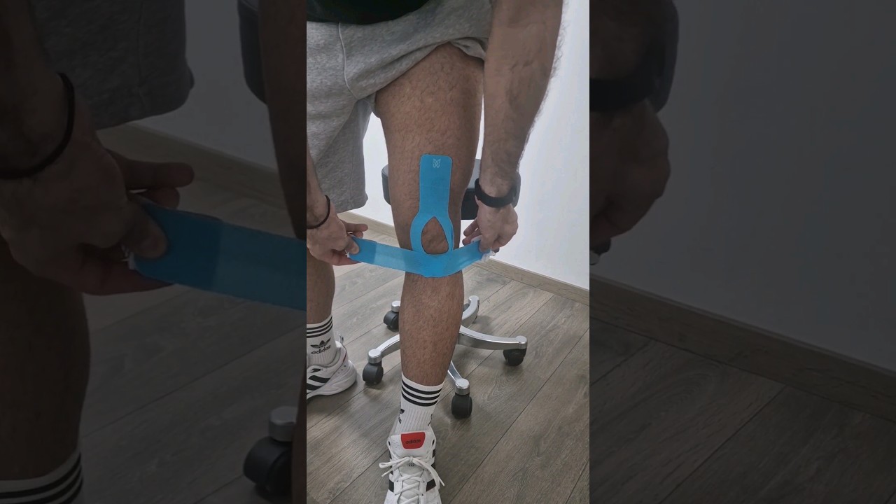 Tape your knee patella like a pro 💥