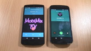 Whatsapp Incoming Call & Outgoing Call Samsung Galaxy Nexus & Lg Google Nexus 5