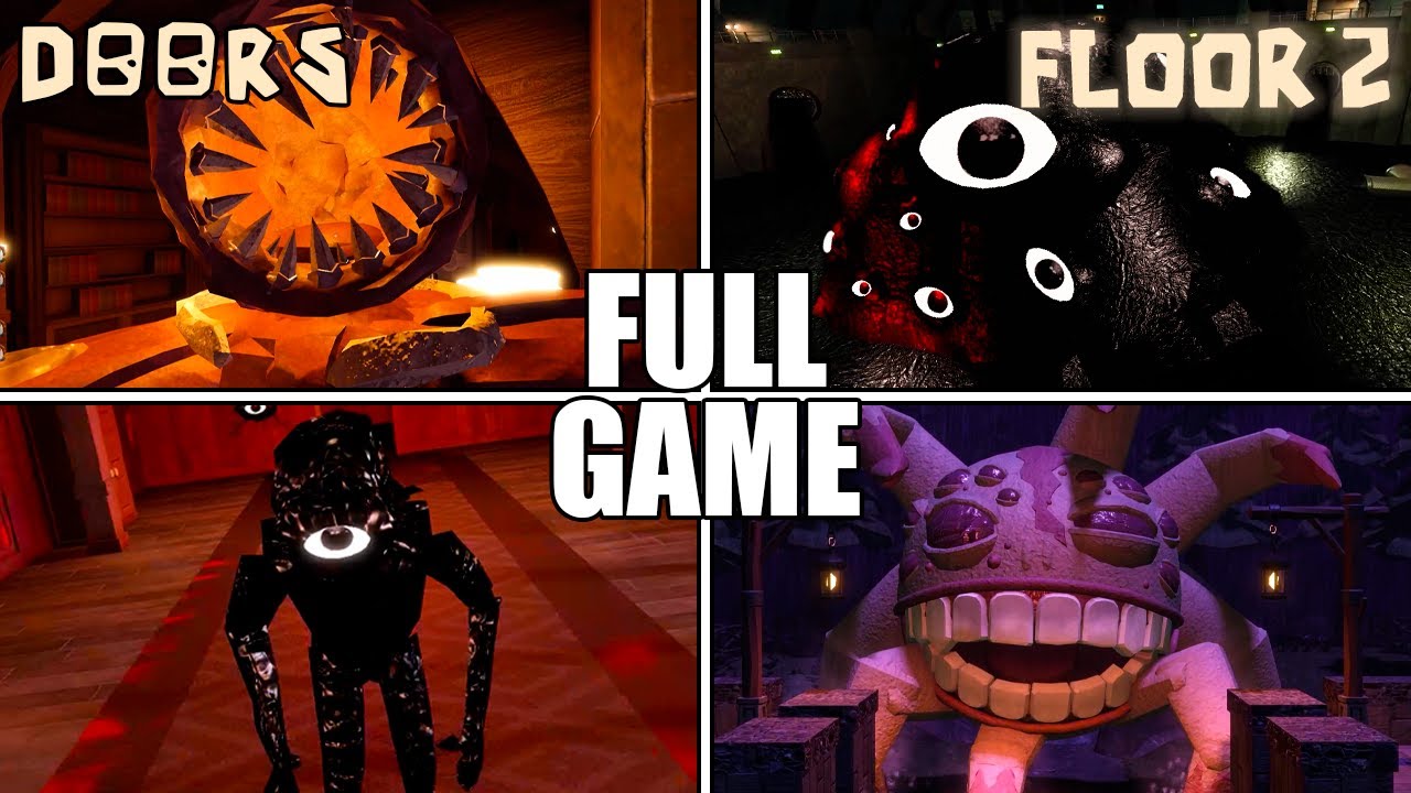 Roblox DOORS + DOORS Floor 2 The Mines - Full Game Walkthrough - YouTube