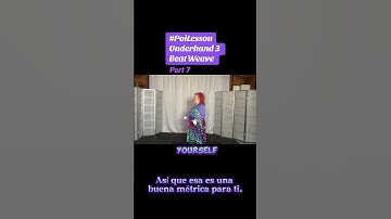 Pt7 Poi Underhand 3 Beat Weave #Poi #PoiLesson #PoiTutorial #PoiDance  #FlowArts