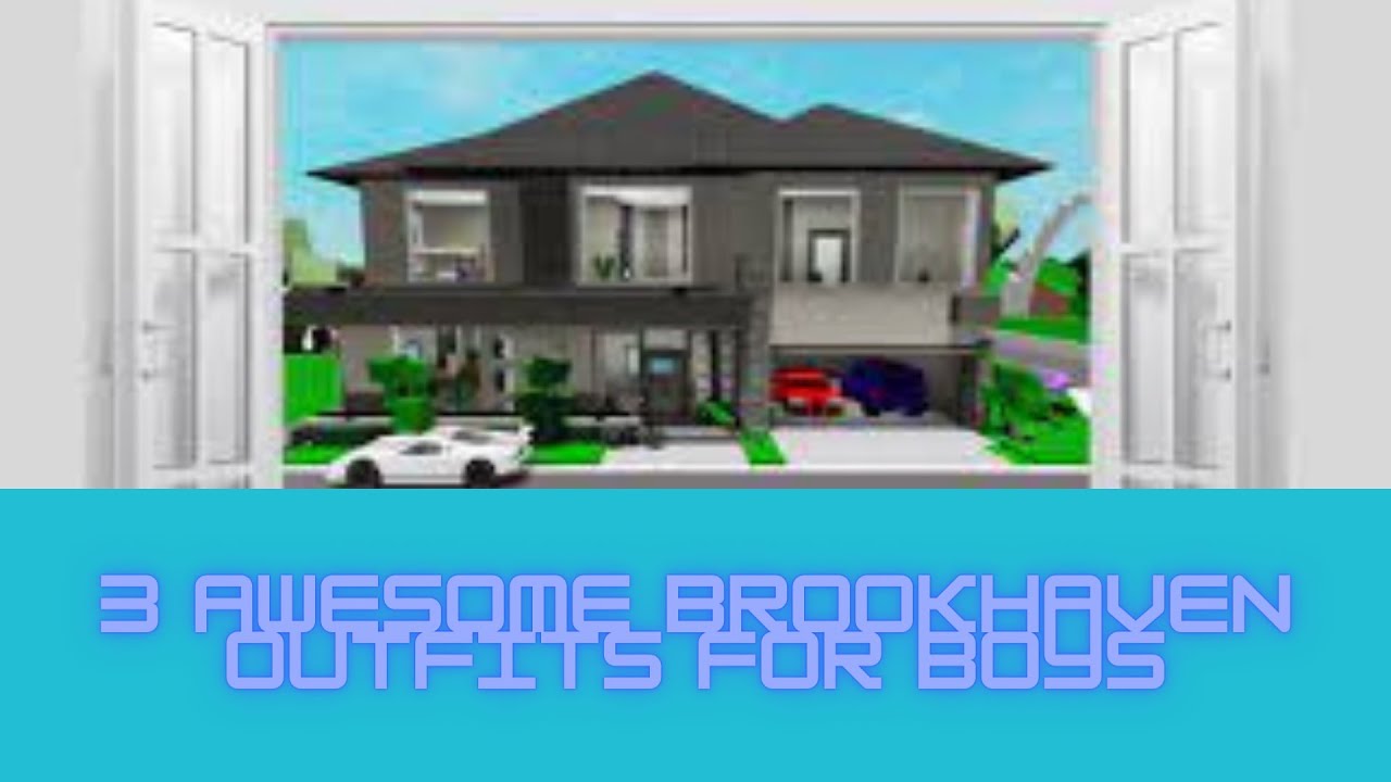 3 Awesome Brookhaven Outfits For Boys!(No premium required)🎮 YouTube