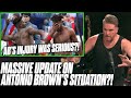 We Have A MAJOR Update On Why Antonio Brown May Have Left Buccaneers Game | Pat McAfee Reacts