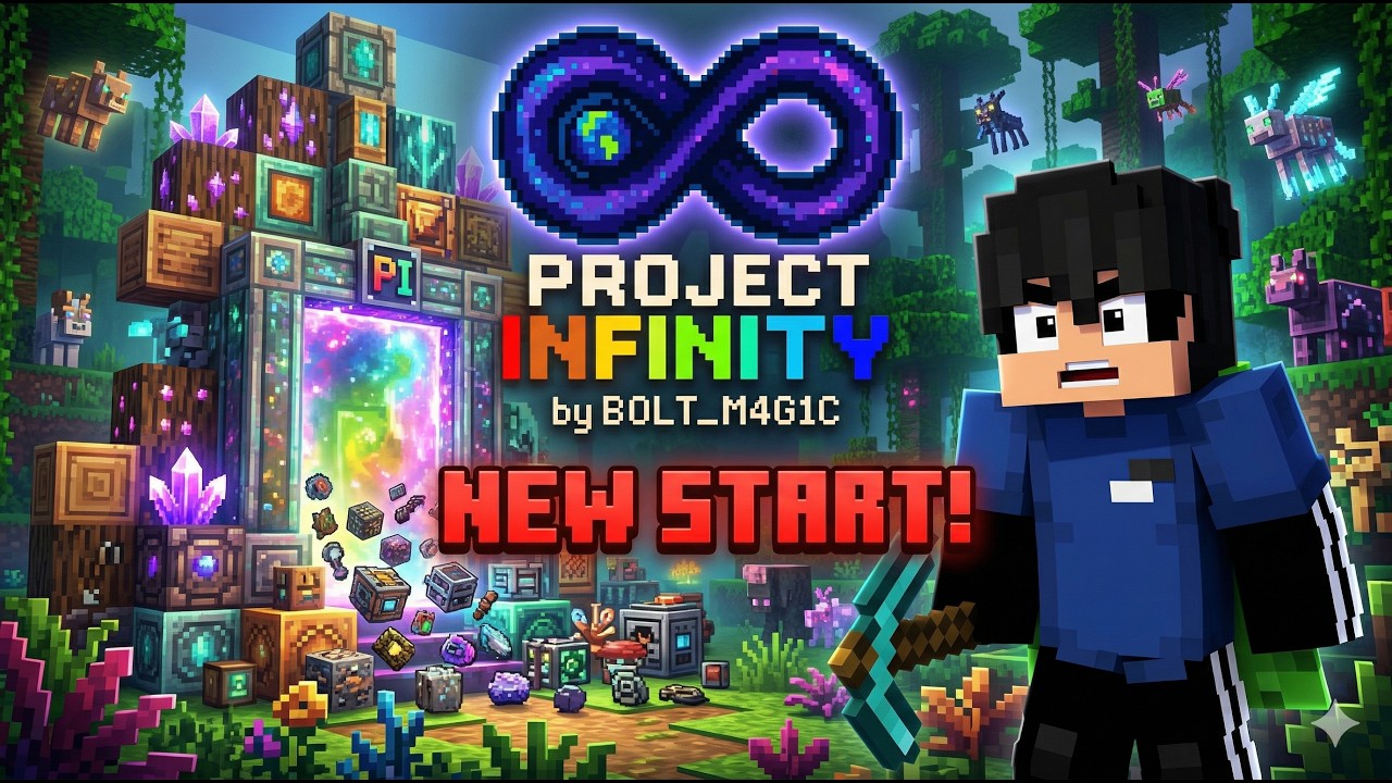 🔴 [LIVE] Project Infinity 0.1 New Start || @4x4gaming || @4x4sunny ...