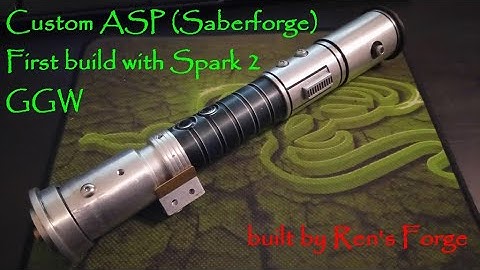 CUSTOM ASP LIGHTSABER SPARK 2 SOUNDBOARD (SABERFORGE HILT)