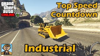 Fastest Industrial Vehicles (2018) - GTA 5 Best Fully Upgraded Cars Top Speed Countdown