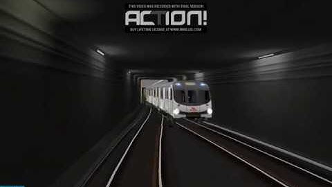 OpenBve: Operating a Toronto Rocket via the Yonge Spandina University Line