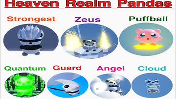 How to get zeuspanda, quantumpanda, angelpanda,guardpanda,puffballpanda, strongestpanda,cloudpanda.