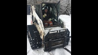 My Girlfriend Bought a Skid Steer! Bobcat T190 repairs and service