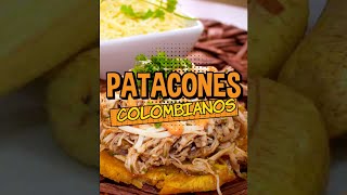 Patacones Receta Colombiana #Shorts