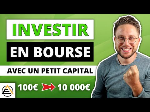 Comment INVESTIR en BOURSE avec un PETIT CAPITAL ? (50€/mois)