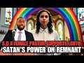 Sda female pastor supports abomination the great departure  satans power on the remnant