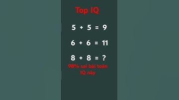 98% sai với bài toán IQ này #shortvideo #shorts #maths