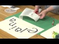 Sew Easy Lesson: How to Make Fusible Applique Lettering