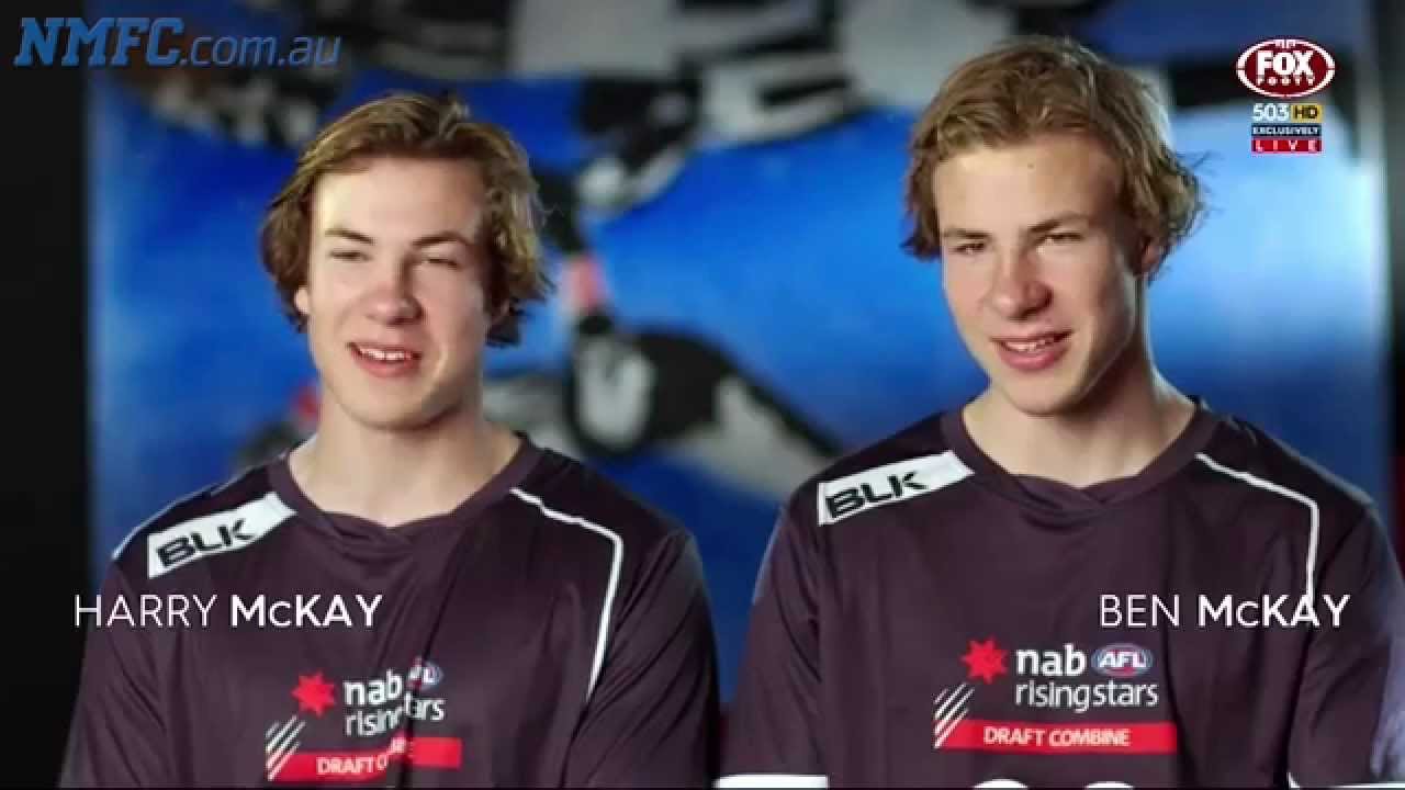 National Draft, 2015 Ben McKay/Harry McKay feature (Fox Footy) YouTube