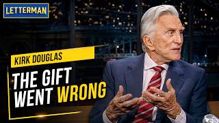 Kirk Douglas's Story About a Gift for Letterman | David Letterman