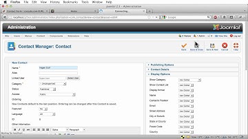 EN0024 Joomla! 2.5 - The Movie - Contact Form