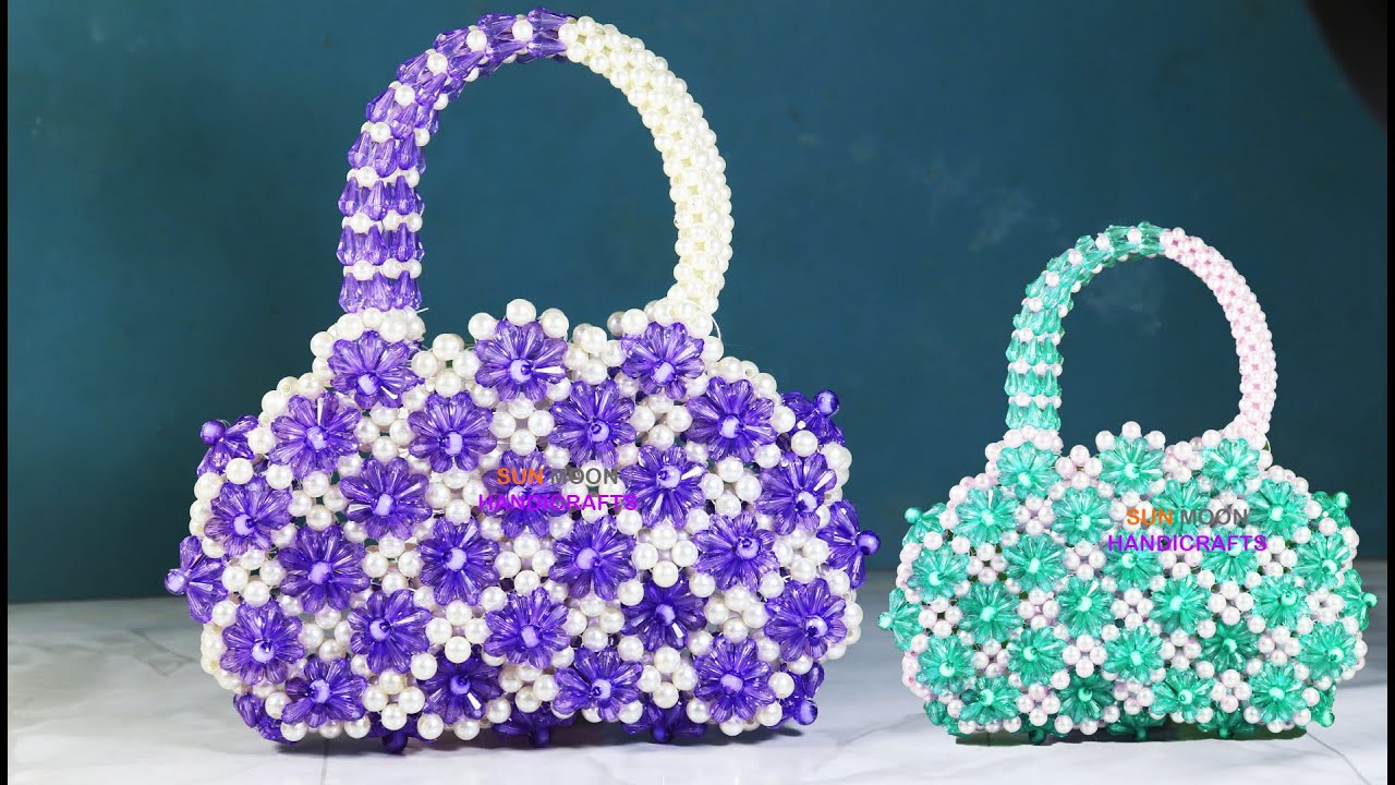 পুতির পার্টি ব্যাগ/ beaded party bag/ Nice party bag/ putir bag/ পুতির ব্যাগ