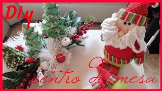 DIY centros de mesa Navideños fáciles elegantes 🌲