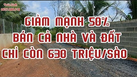 Giảm thêm 50% bán cả nhà và đất trả nợ ngân hàng, chỉ còn 630 triệu. #đất vĩnh cửu #đất đồng nai