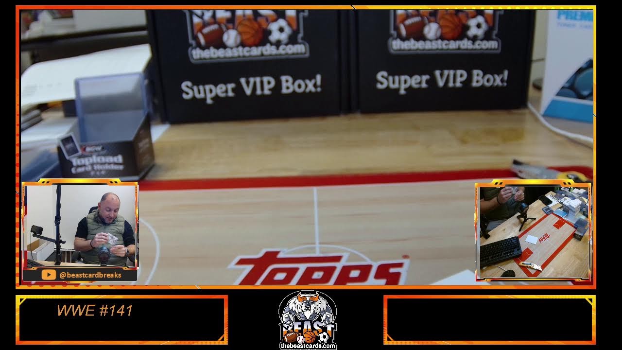 BEAST SPORTS CARD BREAKS WWE 141