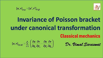 Invariance of Poisson bracket under canonical transformation | L-24 | Classical mechanics