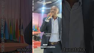 Sikiliza Neno Lenye Nguvu Na Utukufu Mkumbwa Kutoka Kwa Pastor Maxmilian Kyabone