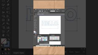 Neon Effect in Text #shorts #illustratortutorial #illustrator