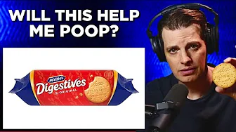 American Eats McVities Digestives For The First Time!