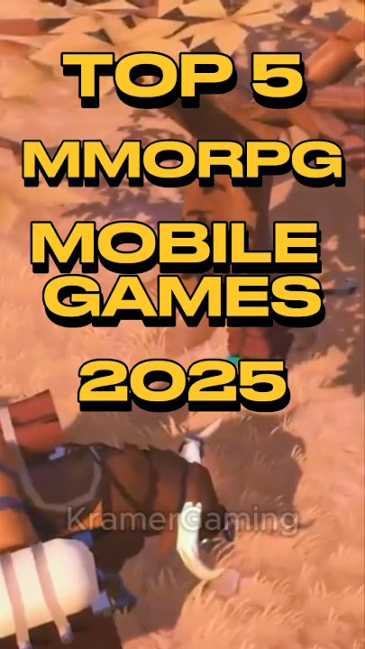 Top 5 MMORPG Mobile Games in 2025 #androidgames #iosgames #gaming #mmorpg #fyp #trending